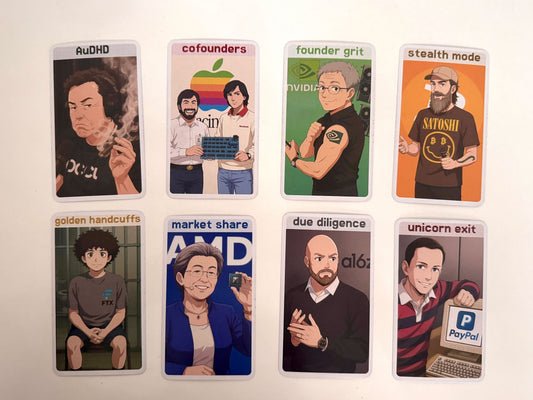 tarotpunk - preorder tech bro tarot deck